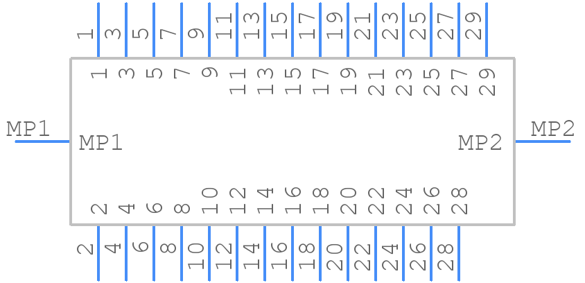 046214029000800/+ - Kyocera AVX - PCB symbol