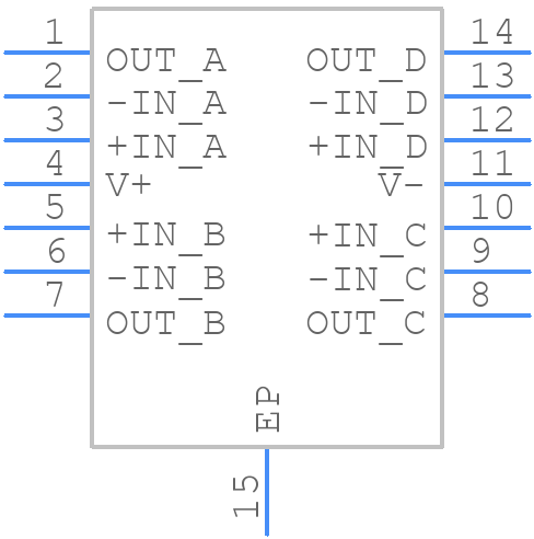 LT1397HDE#PBF - Analog Devices - PCB symbol