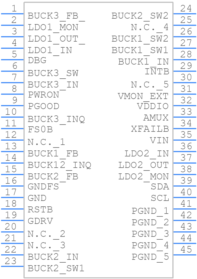 MPF5030BMDA0ES - NXP - PCB symbol