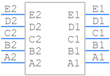46436-3127 - Molex - PCB symbol