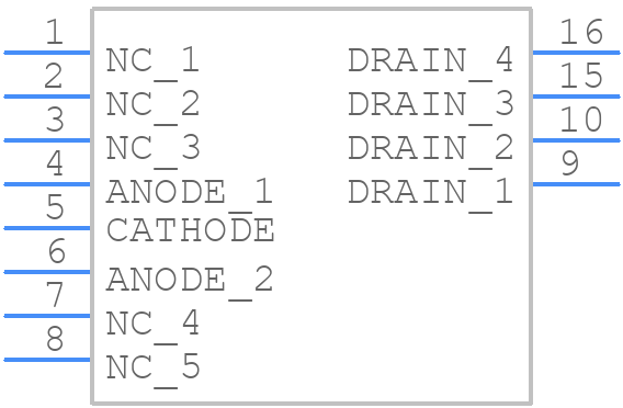 TLX9160T - Toshiba - PCB symbol