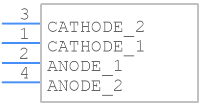 GW PSLM31.FM-GVH1-50S5-1-65-R18 - ams OSRAM - PCB symbol