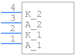 WP835/2YDT - Kingbright - PCB symbol