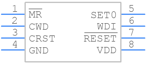 TPS35AA38AGADDFRQ1 - Texas Instruments - PCB symbol