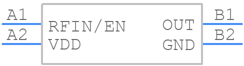 LMH2121TMX/NOPB - Texas Instruments - PCB symbol