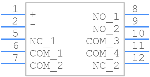 SF2D-DC24V - Panasonic - PCB symbol