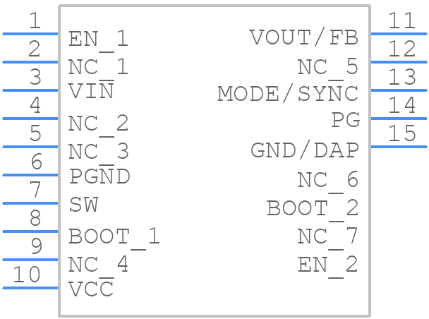 LMQ66420MC5RXBRQ1 - Texas Instruments - PCB symbol