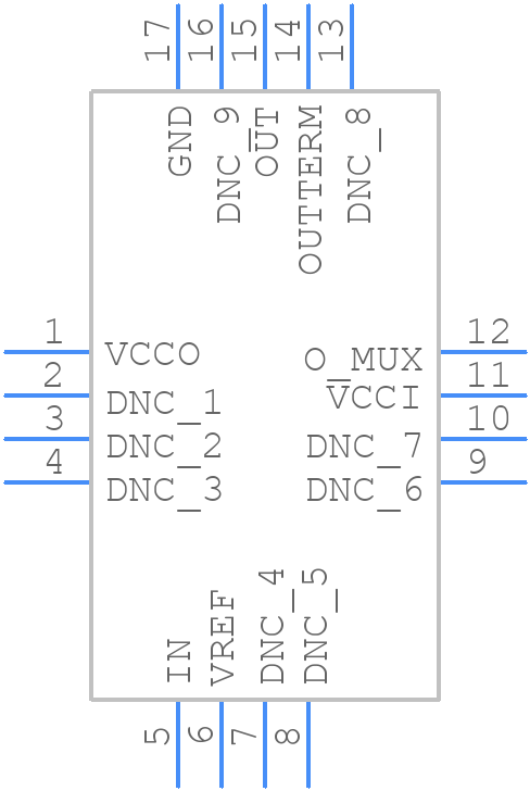 LTC6560IUD#PBF - Analog Devices - PCB symbol