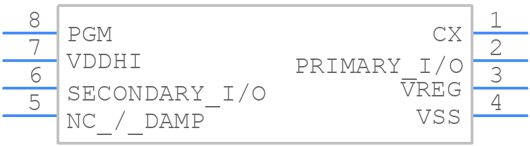 IQS211B00060000CSR - Azoteq - PCB symbol