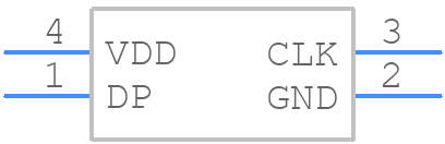 SIT3907AC-2F233NH-24.576000Y - SiTime - PCB symbol