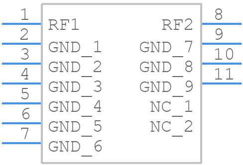 CBP4-3180AG+ - Mini-Circuits - PCB symbol