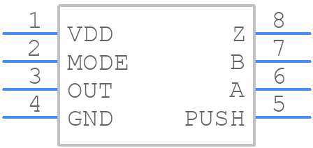MT6701CT-STD-R - Magntek - PCB symbol