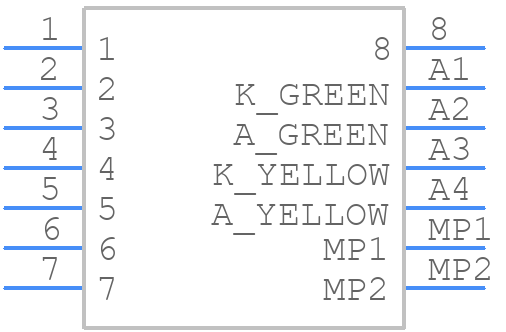 RJE3B1881412 - Amphenol - PCB symbol