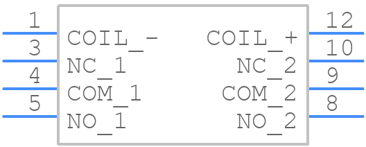 TXD2-L-5V - Panasonic - PCB symbol