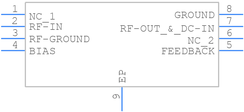 PMA2-162LNA+ - Mini-Circuits - PCB symbol