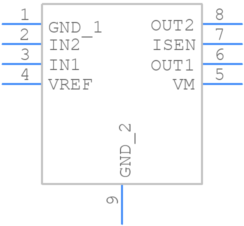 NSD7310-Q1HSPR - NOVOSENSE - PCB symbol