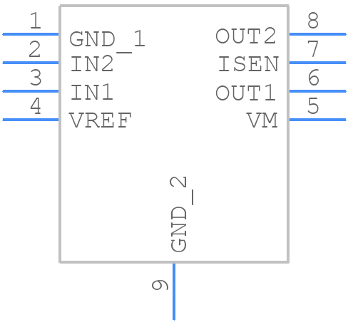 NSD7310-DHSPR - Novosense - PCB symbol