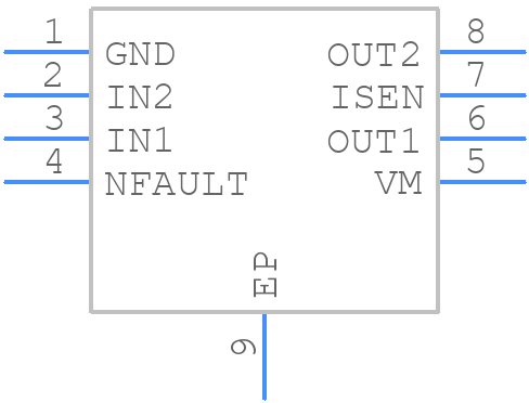 NSD7312-DHSPR - Novosense - PCB symbol