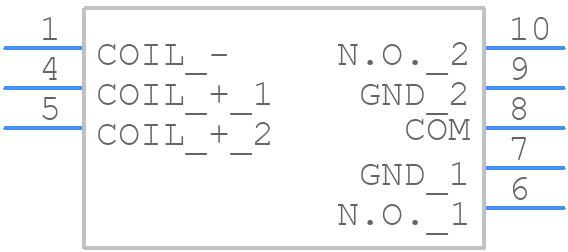 ARS1624 - Panasonic - PCB symbol
