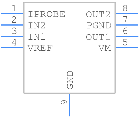 NSD7310A-DHSPR - NOVOSENSE - PCB symbol