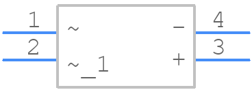 DF1508S-E3/77 - Vishay - PCB symbol