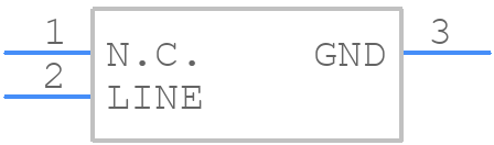 PJLC1V5 - PANJIT - PCB symbol