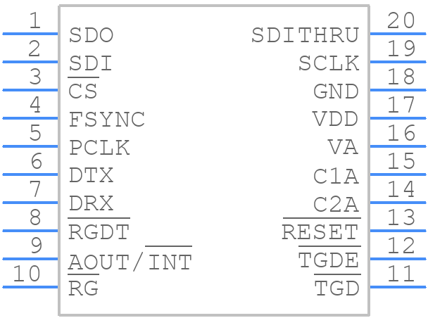 SI3050-E1-FT - Skyworks - PCB symbol