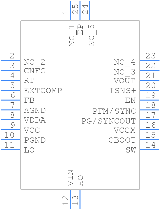 LM5148QRGYRQ1 - Texas Instruments - PCB symbol
