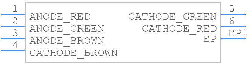 PP6N-1LFE - ProLight Opto - PCB symbol