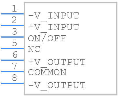 EC2SA-05D12N - Cincon - PCB symbol