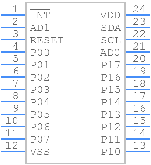 PCA9673PW,118 - NXP - PCB symbol