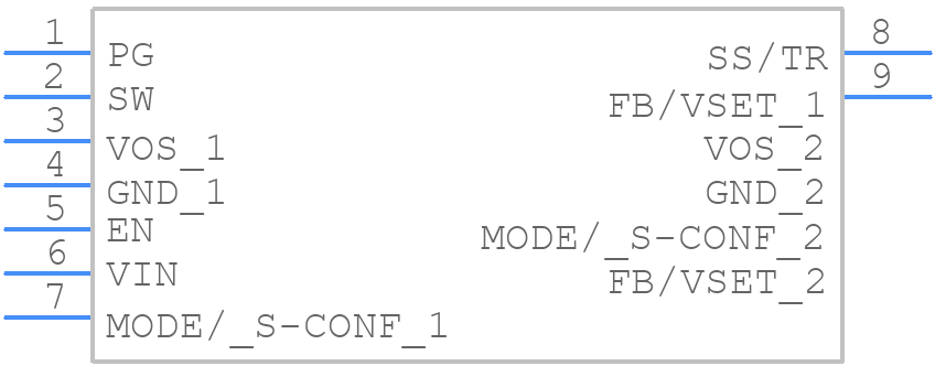 TPS62901QRYTRQ1 - Texas Instruments - PCB symbol