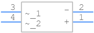 MB10S-TPS03 - MCC - PCB symbol