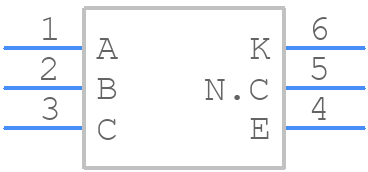 SMBT445V6A-TP-HF-B002 - MCC - PCB symbol