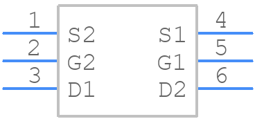 SIX3134KA-TPQ2 - MCC - PCB symbol