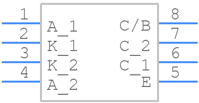 HCPL-5730#300 - Avago Technologies - PCB symbol