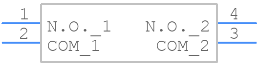 KSC423J70SHLFG - C & K COMPONENTS - PCB symbol