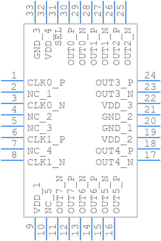 ZL40226LDG1 - Microchip - PCB symbol