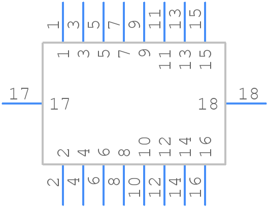 XF2J-1624-11A-R100 - OMRON Electronics - PCB symbol