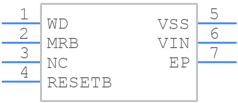 XC6111A120ER-G - Torex - PCB symbol