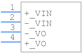 LSF01-K5B12SS - Mornsun Power - PCB symbol