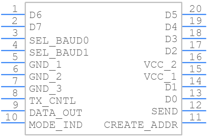 LICAL-ENC-MS001 - TE Connectivity - PCB symbol