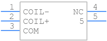 HFE20-1/5-1HST-L1(257) - Hongfa - PCB symbol