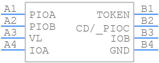DS2488X+T - Analog Devices - PCB symbol