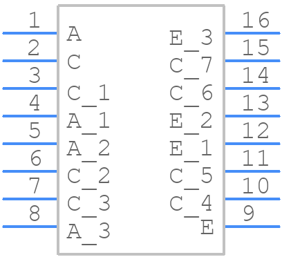 ILQ615-2 - Vishay - PCB symbol