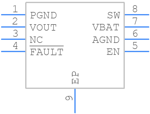 ISL9113ER7Z-T - Renesas Electronics - PCB symbol