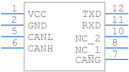 CTD331SCANH - Mornsun Power - PCB symbol