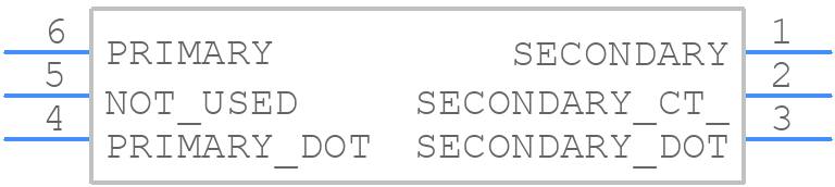 T4-1-KK81 - Mini-Circuits - PCB symbol