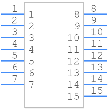 TSM-115-01-L-SV - SAMTEC - PCB symbol