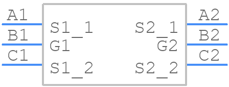 CSD83325L - Texas Instruments - PCB symbol